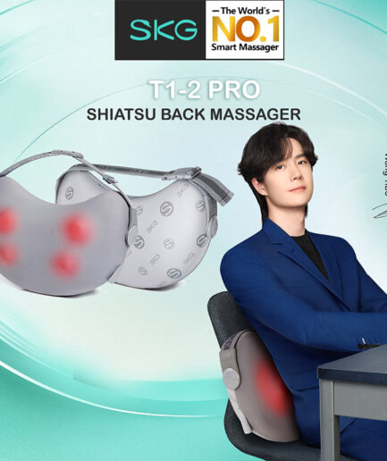 SKG T1-2 Pro Shiatsu Back Massager with Heat